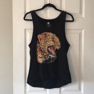 Black cheetah tank.